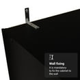 thumbnail image 6 of Madesa 2 Door Wardrobe Set 3 Armoire Closet Hanging Storage Cabinet with Shelf 31 Inch Organization Unit for Bedroom and Office - Black, 6 of 8