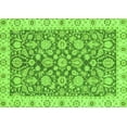 thumbnail image 1 of Ahgly Company Indoor Rectangle Oriental Green Traditional Area Rugs, 5' x 7', 1 of 4