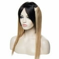 thumbnail image 3 of MY-LADY Invisible Wire in Human Hair Extensions Highlight Secret Fish Line Headband No Clips Hairpiece Straight 16-22Inches for Women, 3 of 8