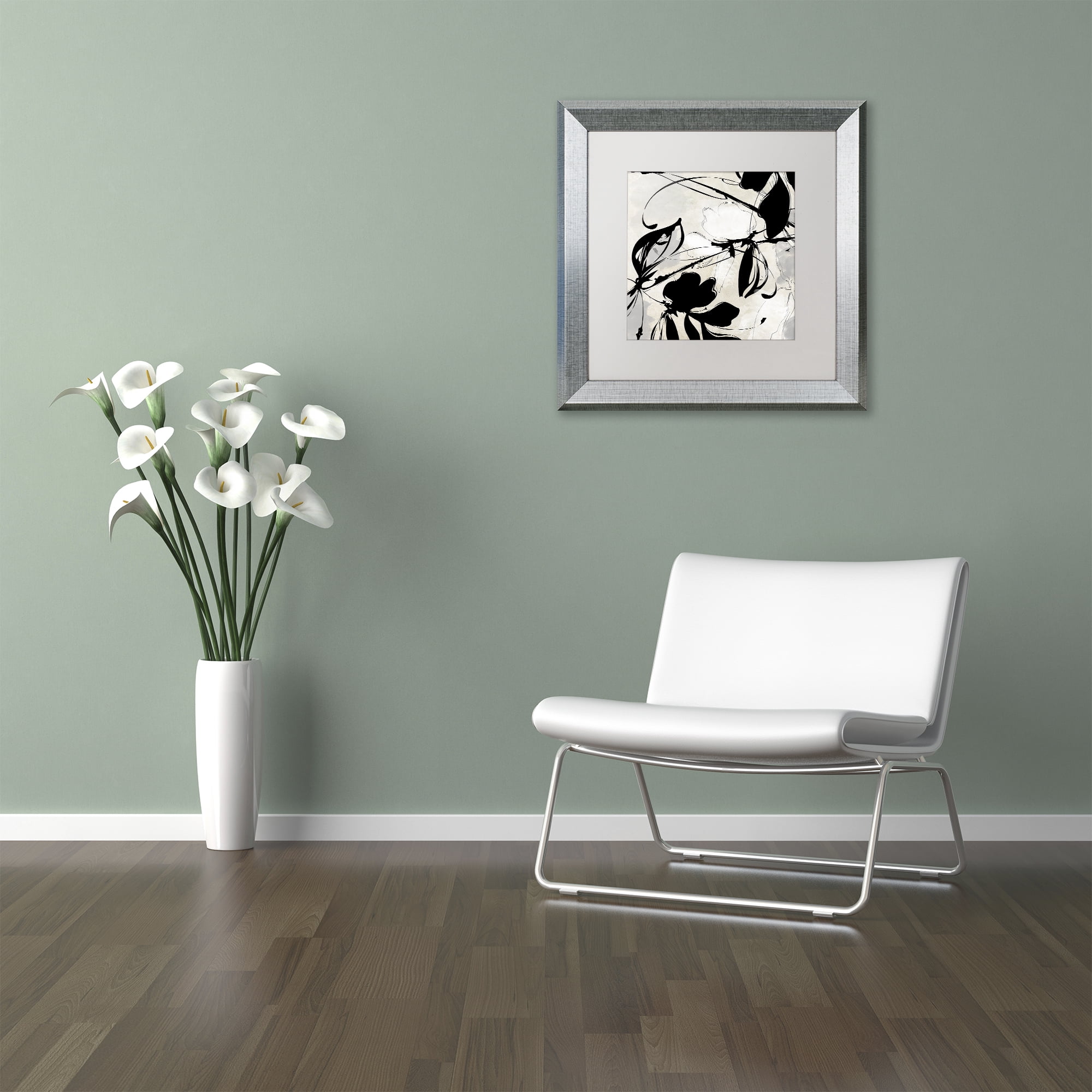 Trademark Fine Art 'Manifesto' Silver Framed Art by Color Bakery