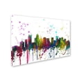 thumbnail image 2 of Trademark Fine Art "Charlotte NC Skyline Mclr-1" Canvas Art by Marlene Watson, 2 of 3