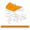 thumbnail image 3 of For 07-08 FIT Hatchback 1.5L Front Hood Panel Assembly Prime Steel 60100SLNA90ZZ, 3 of 5