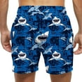 thumbnail image 4 of Nmnitkp Mens Swim Trunks Quick Dry Swimwear,Boys Swim Trunks Summer Hawaiian Swimming Beach Shorts with Pocket Bathing Suits for Men Multicolor,XL, 4 of 6