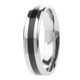 thumbnail image 3 of Joyería Titanium Del De La Acero Inoxidable De Para Los Hombres Negro Talla 9 jinwen Anillo de acero inoxidable, 3 of 8