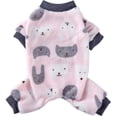 thumbnail image 1 of Pijamas de lana para perros pequeños y medianos, niña, niño, perro, mono, camisas para perros, suéter cálido de invierno para perros, ropa para cachorros, pijamas de Navidad para perros Yorkie, 1 of 7