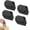 Black 4pcs, variant on Mini Effortless Box Opener, Mini Ceramic Opener, Minis Effortless Box Opener & Cutters, Fridge Magnet Design for Home Office Travel