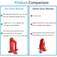 thumbnail image 5 of Portable Door Lock Stopper Security Travel Anti Theft Blocker Hotel Room Apartment Safety Brace Devices, 5 of 6
