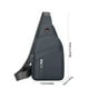 thumbnail image 3 of Bolso de pecho informal para hombre | Bandolera cruzada de gran capacidad | Bolso de hombro multifuncional impermeable para viajes, trabajo y actividades al aire libre, 3 of 5