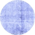 thumbnail image 1 of Ahgly Company Indoor Round Persian Blue Traditional Area Rugs, 7' Round, 1 of 4