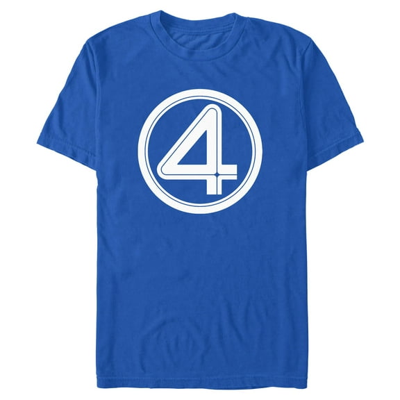 Mens Marvel: The Fantastic Four: First Steps New Retro Logo T Shirt