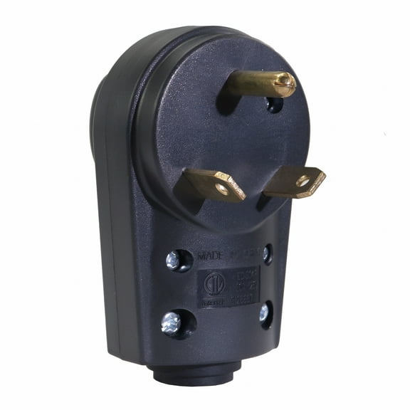 GJX 30 AMP RV Receptacle Plug Male End for TT-30P Replacement Electrical Adapter