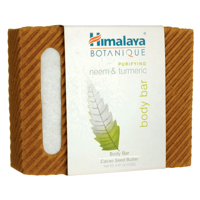 Himalaya Botanique Purifying Neem & Turmeric Cleansing Bar 4.41 oz