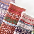 thumbnail image 3 of Zhengup Cottagecore Wool Socks for Women Vintage Aesthetic Thick Winter Knitted Socks Cute Coquette Ankle Fuzzy Socks, 3 of 6