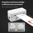 thumbnail image 4 of TDL401H 80mm Wireless Thermal Shipping Label Printer with USB & Bluetooth Connectivity, 203dpi Resolution, 40-80mm Print Width, 180mm/s High Speed, Compatible with Windows/MacOS/iOS/Android, US Plug, 4 of 6