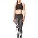 thumbnail image 3 of Naiovety Mujeres Árbol Hojas Deportes Yoga Pantalones Leggings Correr Fitness al aire libre Pantalones Uniforme atlético negro METRO, 3 of 6