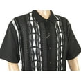 thumbnail image 6 of Men Silversilk 2pc Walking Leisure Matching Suit Italian Woven Knits 71032 Black, 6 of 6