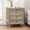 Natural+White, variant on Toauuo Farmhouse Wood Nightstand - 4 Drawers, Hidden Pull-Out Shelf, Solid Wood Feet, Metal Handle, Easy Assembly, Storage End Side Table for Bedroom
