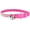 Pink, Pack of 1, variant on Mumup 1Pack Rhinestone Cat Collar Breakaway with Bell Safety Buckle, Adjustable Diamond Girl Boy Kitty Cute Comfy Collar for Kitten Tiny Little Pets Rabbits
