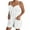 White, variant on ABATAB Rompers for Women Casual Sleeveless Wide Leg Summer Jumpsuit Party Club Overalls with Pockets