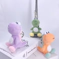 thumbnail image 1 of AMERTEER Plush Dinosaur Shape Stuffed Doll Pendant Keychain Key Holder Ring Decoration, 1 of 8