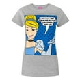 thumbnail image 1 of Disney Femmes Princesse Cendrillon Nouvelles Chaussures T-Shirt, 1 of 2