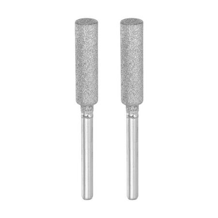

2 Packs Diamond Chainsaw Sharpener Bits 7/32 5.5mm Cylinder Head Electric Chain Saw Grinder