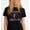 Black-1, variant on Inspirational Puzzle themed Graphic for Autism Awareness Casual Tee print T Shirt