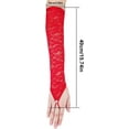 thumbnail image 2 of Long Lace Gloves, Bridal Fingerless Lace Gloves for Women Tea Party 1920s Costumes Opera Party Masquerade, Elbow Length 15.7inch, 2 of 6