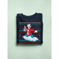 thumbnail image 3 of Polar-Bear Holiday Sweater - Festive ICEE Vibes Men's Sweatshirt, 3 of 4