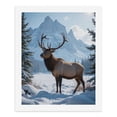 thumbnail image 5 of Paint by Numbers Kit for Adults, Elk Winter Mountain Landscape Snow Paint by Numbers, Easy Paint by Numbers Kit for Adults Beginner, DIY Adult Paint by Number Kits on Canvas, Home Decor, 5 of 7