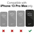 thumbnail image 2 of for iPhone 13 Pro Max Case Clear Magnetic Compatible with Magsafe, Thin Slim Transparent Non Yellowing, Hybird Soft Silicone Bumper & Hard Plastic Protective Cover for Women, Dark Green, 2 of 13