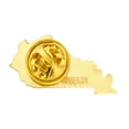thumbnail image 2 of PinMart Kentucky Shape Flag Enamel Pins - Gold Plated US State Lapel Pins - 5 Pack, 2 of 8