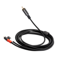 thumbnail image 1 of 2X RCA Y Adapter Cable Subwoofer Y Cable 1X RCA To 2X RAC Audio Cable 1 Rca To 2 Rca Power Amplifier Audio Cable,1 Meter, 1 of 7