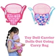 thumbnail image 2 of Accessoires de Poupée Porte-Bébé Sac à Dos Jouets pour Enfants D6M5, 2 of 8