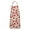 Red Strawberry Plants-1, variant on Yellow Lemon Fruit Leaves Apron-Garden Aprons for Women with Pockets-Cotton Linen Waterproof Kitchen Cooking Gardening Aprons Adjustable for Kitchen,Cooking,BBQ and Salon 33x27 Inch