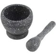 thumbnail image 1 of Manual Garlic Masher Manual Garlic Spices Mortar Pestle Set Mortar with Pestle Small Plastic Herb Grinding Bowl, 1 of 8