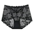 thumbnail image 3 of Women's High Waisted Lace Underwear Soft Comfortable Breathable Everyday Wear Seamless Panties for Women, 3 of 3
