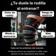 thumbnail image 2 of Par De Vendas Para Rodilla Bloosom  Gym Crossfit Gris/Negro, 2 of 4
