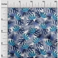 thumbnail image 2 of oneOone Georgette Viscose Navy Blue Fabric Floral Sewing Craft Projects Fabric Prints By Yard 42 Inch Wide, 2 of 5
