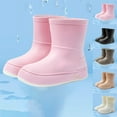thumbnail image 6 of Rain Boots Women Waterproof Rubber Garden Boots,Ankle Rain Boots Lightweight Comfortable Durable Muck Boots For Rainy Day, Water Accumulation Rain Boots Women, 6 of 6