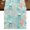 Teal Green, variant on Table Runners 36 Inches Long Dress Scarves, Teal Red Coastal Jellyfish Farmhouse Kitchen/Dining Table Runner, Short Coffee Tablerunners, Summer Nautical Beach Coral Starfish 13x36 Inch