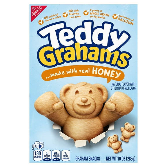 2 Pack - Honey Maid Teddy Graham Graham Snacks Honey 10 oz Package May Vary