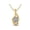 Yellow, variant on 5x3mm Oval Opal Minimalist Solitaire 925 Sterling Silver Rose Vermeil Women Valentines Day Gifts Necklace