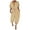 Khaki, variant on Women Leopard Print Lapel Slim Long Button Rompers Short Sleeve Jumpsuits
