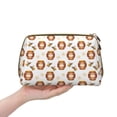 thumbnail image 4 of Gaeub Wooden Barrels With Honey Printed Travel Cosmetic Bag,Makeup Bag, Large Capacity Toiletry Bag for Women, Portable Pouch Make Up Organizer with Zipper and Divider, 4 of 8