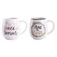 thumbnail image 1 of Holiday Time Snuggle & Peace Mug, 2-Piece, 1 of 6