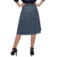thumbnail image 3 of Moomaya Jupe Imprimée pour Femmes en Poly Spandex Tenue Décontractée Été Jupe pour Filles, 3 of 5