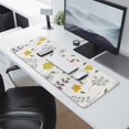 thumbnail image 2 of Elegant Mini Floral Flower Mouse Pad - Non-Slip Rubber Base, Smooth Surface, Exceptional Tracking, Ideal for Gaming, Office & Home Use, Large 31.5x11.8 Inch - Improve Your Workspace Style & Efficiency, 2 of 7