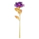 thumbnail image 1 of Kearding Flor de rosa chapada en oro de 24 quilates Regalo de aniversario de día de San Valentín Día de Acción de Gracias creativo (dorado) Kits de decoración para fiestas No.2, 1 of 5