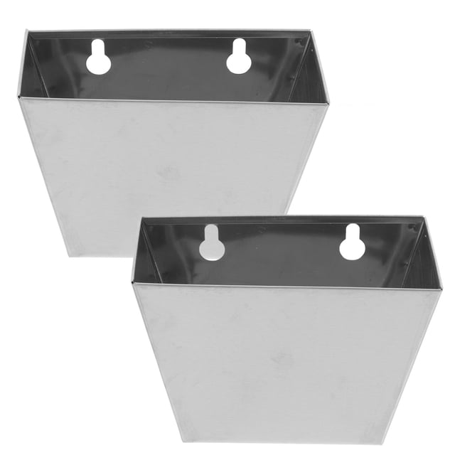 WEUVEB 2Ud De Tapas Para Montable En Pared Acero Inoxidable Plata